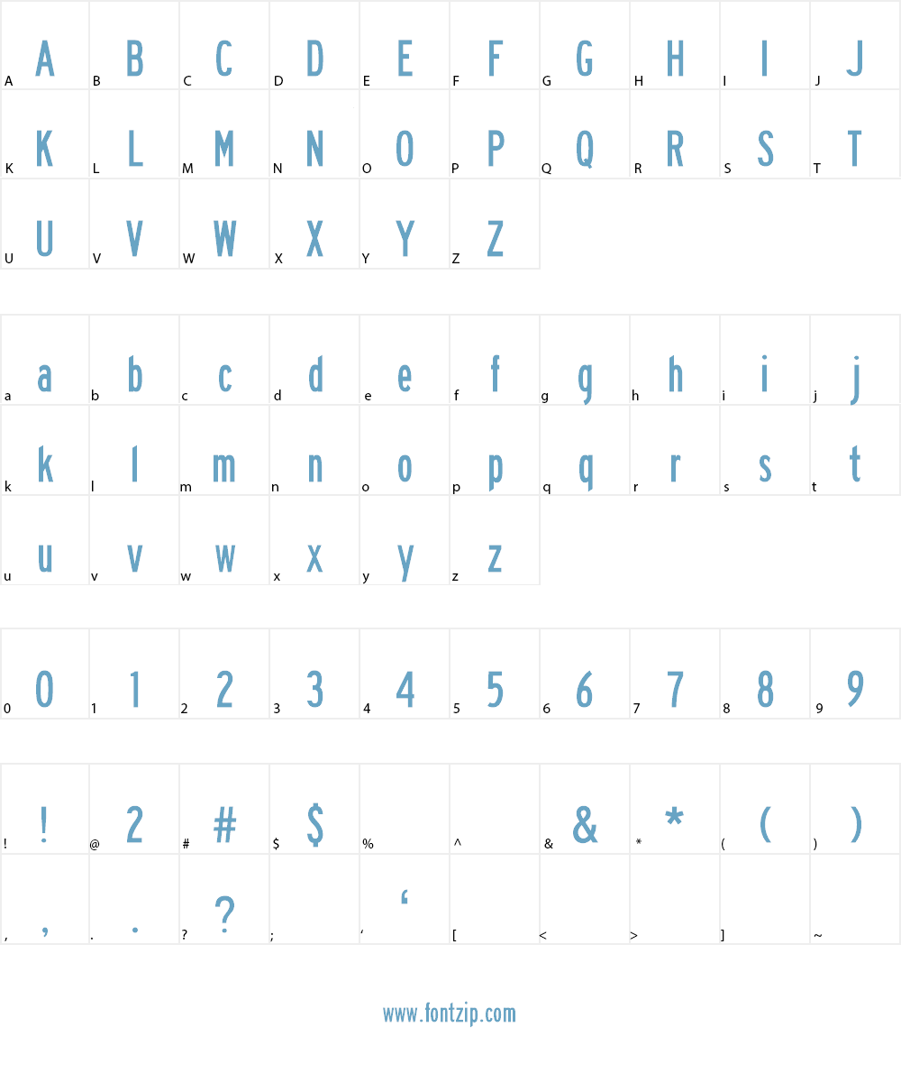 Roadgeek 2000 Font Character